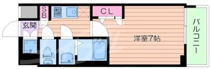 ファーストステージ江戸堀パークサイドの物件間取画像